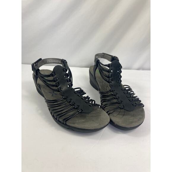 BareTraps Haydin Strappy Gladiator Wedge Sandal Size 8 - Picture 2 of 6